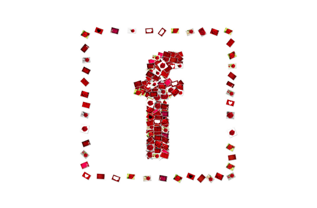 לוגו פייסבוק מעוצב