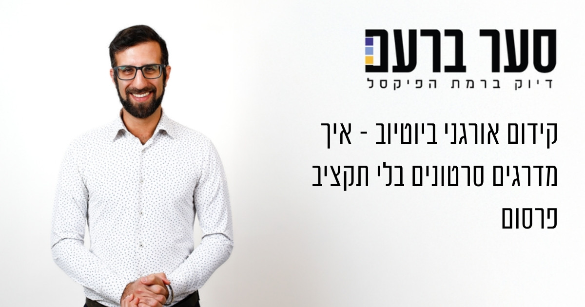קידום אורגני ביוטיוב